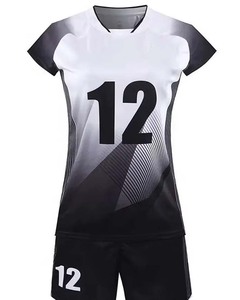 Hot Selling Breathable Sublimated Sleeveless Volleyball Jersey Uniform Set 100% Polyester for Men Team Training Matches - Product Image 1