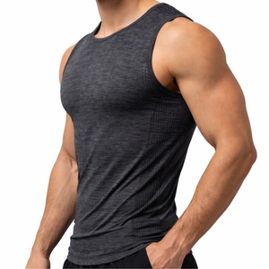 Nouveaux débardeurs pour hommes en coton tri-mélange de qualité supérieure, respirants, personnalisables, design tendance, style streetwear - Product Image 5