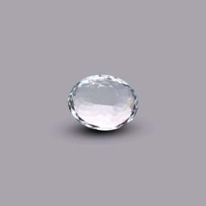 Natural Sky Blue Aquamarine 4.8 Carat Oval Cabochon Loose Gemstone for Fine Jewelry - Product Image 2
