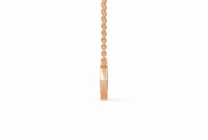 Pendentif en diamant de laboratoire Eleonore Prism 0,402 carat, collier géométrique 10 pièces, or jaune, rose, blanc 9K 14K 18K, bijou cadeau - Product Image 4