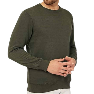 Sweat-shirt à col rond de haute qualité pour hommes, en coton molletonné, décontracté, mode, fabrication OEM ODM dans le monde entier - Product Image 6