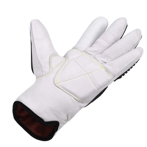 Gants de conduite en cuir pour hommes, respirants, antidérapants, design classique, pour toutes les saisons, produits unisexes en cuir - Product Image 4