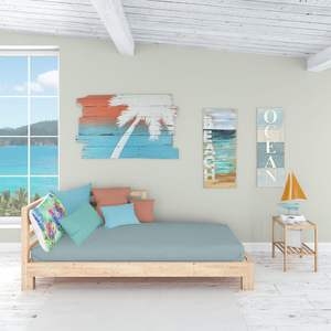 ปลอกหมอนอิงขนาดมาตรฐานสำหรับตกแต่งสีน้ำลายนกทูเซ - Product Image 5