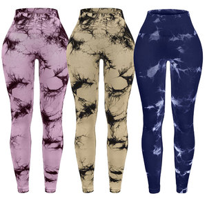 Leggings de yoga pour femmes avec logo personnalisé OEM, 250 GSM, polyester premium, élasthanne 88% polyester 12% élasthanne, coutures plates, vêtements de sport - Product Image 6