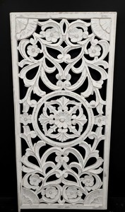 Premium Antique Hand Carved MDF Wood <b>Decorative</b> Long Wall Decal Room Office Home <b>Decor</b> Diwali Traditional Design Wholesale - Product Image 5