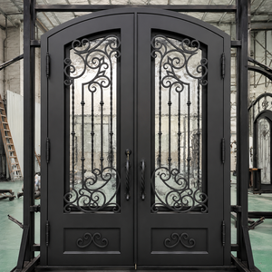 Transforme su propiedad con elegantes puertas de hierro forjado, puertas de hierro personalizadas de lujo y puertas de acero residenciales de alta calidad. - Product Image 1