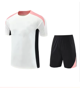 Maillots de sport de haute qualité, confortables et élastiques, logo personnalisable, ensemble de maillots de football pour adultes, séchage rapide - Product Image 4