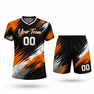 Venta al por Mayor de Ropa Deportiva Sublimada con Diseño de Logotipo Personalizado, Nombre de tu Equipo, Conjuntos Cortos para Hombre y Mujer - Product Image 6