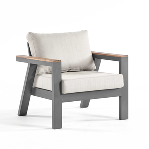 Canapé une place de qualité supérieure, résistant aux intempéries et décoratif, mobilier décontracté pour l'ameublement de la maison - Product Image 5