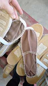 Prix de gros Espadrilles à rayures style espagnol, mode unisexe homme femme, de BD - Product Image 3