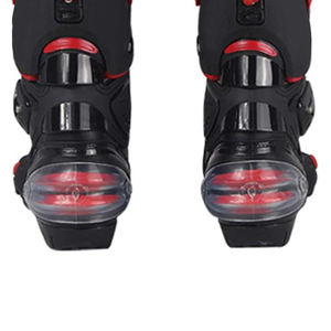 Botas de Motocross Unisex de Verano MALUNET ENTERPRIRES, de Cuero, para Adultos, 220g, Tejido Transpirable, Logotipo Frontal, Absorción de Impactos - Product Image 1