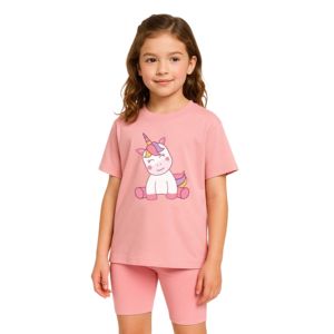 Conjunto de Dos Piezas Casual para Niños, Otoño 2026, Camiseta y Pantalones Cortos, Ropa para Bebés, Patrón de Letras, Traje de Primavera, Verano - Product Image 3