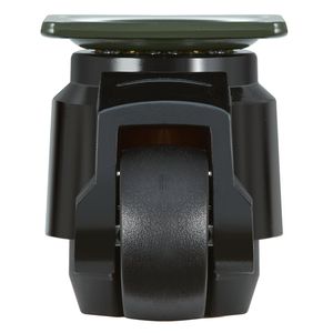 Lot de 4 roulettes pivotantes robustes à 360 degrés, diamètre de la roue de 2 pouces, roulettes réglables pour le nivellement, capacité de charge de 1100 lb - Product Image 1