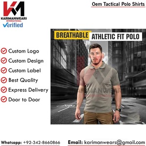 Camiseta Polo Táctica para Exteriores, Transpirable, Ligera, Ergonómica, Cómoda, Multiusos, para Deportes - Product Image 2