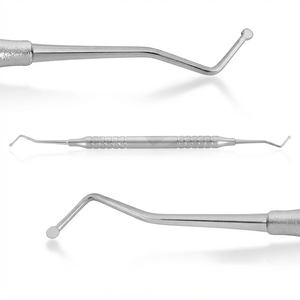 Nouvel ensemble d'instruments dentaires essentiels 3 pièces avec miroir, explorateur et pince - Product Image 6