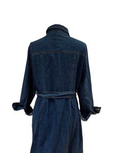 Robe en Jean matelassé pour femmes, imperméable, nouvelle collection, grande taille, bon marché, vêtements d'hiver, vente en gros - Product Image 2