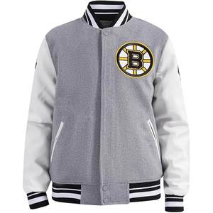 Chaquetas Varsity de color sólido al por mayor para hombre, chaquetas de alta demanda para uso casual, chaqueta Varsity para hombre. - Product Image 1