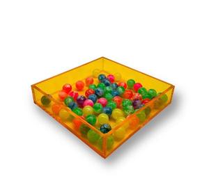 Wholesale <b>Large</b> Round <b>Serving</b> <b>Tray</b> Acrylic <b>Serving</b> <b>Tray</b> with Handles - Product Image 3