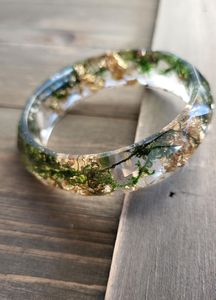Brazalete de Resina Hecho a Mano, Joyería Premium, Accesorio de Moda Moderno, Regalo Ideal para Ella Hoy - Product Image 6