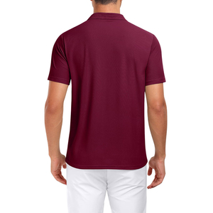 Camiseta Polo para Hombre, Tacto Suave, Corte Regular, Ligera, Informal, Ropa de Verano - Product Image 2