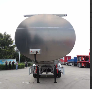 Camión cisterna de transporte de combustible de alta calidad, recién llegado, de 3/4 ejes, 35000/40000 litros, tanque de acero al carbono para petróleo, remolque. - Product Image 3