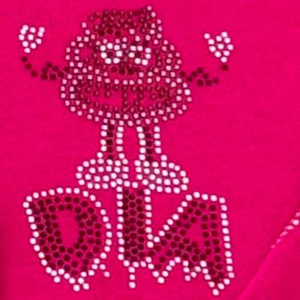 Sudadera con capucha para hombre, rosa magenta, bordada con pedrería, personalizada, extragrande, 100% algodón, forro polar grueso, ecológica, con cremallera - Product Image 6