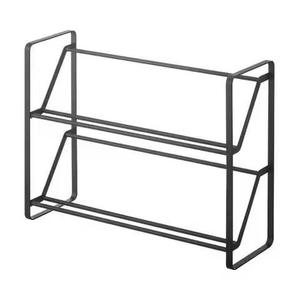 Metal Two Tier Shoe Rack Organizer Minimalist <b>Storage</b> Shelf Stand for Sneakers Sandals Entryway Home Footwear Holder - Product Image 1