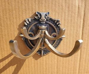 Heavy Duty Wall Mounted <b>Towel</b> Hanger <b>Hook</b> Rack Multi <b>Hook</b> Bathroom Kitchen Organizer for <b>Towels</b> Coats Robes Keys - Product Image 3