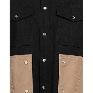 เสื้อโค้ทผู้ชายผ้าทวิลสองชั้น ดีไซน์ทันสมัย มีกระเป๋าหน้า ปิดด้วยกระดุมแป๊ก เป็นมิตรต่อสิ่งแวดล้อม ระบายอากาศได้ดี ให้ความอบอุ่น - Product Image 4