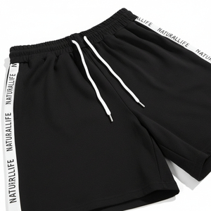 Conjunto de Camiseta y Pantalones Cortos Deportivos Personalizados para Hombre, Traje Deportivo Transpirable de Algodón, Ropa Deportiva Informal de Dos Piezas, Ropa para Gimnasio, Correr y Entrenamiento - Product Image 5