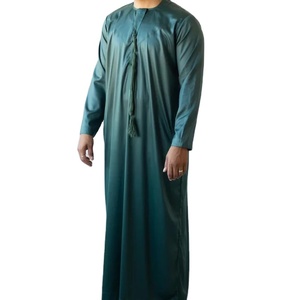 เสื้อผ้ามุสลิมแบบดั้งเดิมระบายอากาศสีทึบ2025ใหม่ - Product Image 1