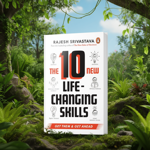 The 10 New Life-<b>Changing</b> Skills: <b>Get</b> Them, <b>Get</b> Ahead by Author Rajesh Srivastava Paperback Custom Softcover Book Printing - Product Image 1