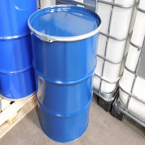 Barril de Acero de 200L, 55 Galones, Vacío, para Almacenamiento de Gasolina, Hermético, Duradero, Azul, Marca OEM - Product Image 1