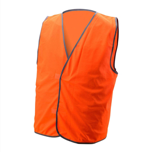 Chaleco de Seguridad Estilo Básico Económico, Color Fluorescente, Poliéster Transpirable, Chaleco de Trabajo Económico para Proyectos de Construcción - Product Image 5