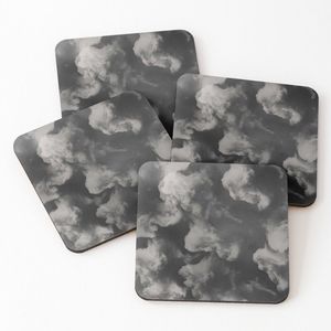 Great Quality In Reasonable Price Colorful Mandala <b>Printed</b> Square Shaped Table Decor Tea Coasters Set of 4 at Cheap Prices - Product Image 6