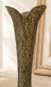 Jarrón de flores de latón de bajo precio con acabado en latón, jarrón de flores de metal de latón decorativo de lujo, decoración para bodas - Product Image 5