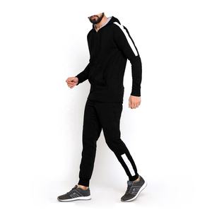 Survêtement à capuche léger et coupe-vent à manches longues avec cordon de serrage pour hommes - Product Image 3