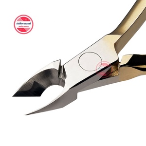 กรรไกรตัดเล็บ4/5/6มม.,อุปกรณ์ตกแต่งเล็บสเตนเลสสตีลแบบมืออาชีพแหนบแบบสปริงคู่ปรับแต่งโลโก้ได้ - Product Image 2