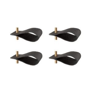 Designer Leather Napkin Ring For Dining <b>Table</b> Reusable Elegant Napkin Holder For <b>Party</b> <b>Table</b> Setting - Product Image 6