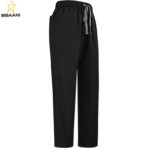 2 Pcs <b>Scrubs</b> <b>Sets</b> for Women Stretch Wide Leg Pants & V-Neck Short Sleeve Tops Plus Size Medical <b>Scrub</b> <b>Sets</b> - Product Image 4