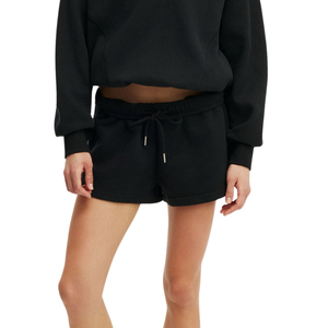 Custom Womens Cotton Sweat Shorts <b>Athletic</b> Running High Waist Drawstring Shorts Casual Gym Fitness Lounge Shorts - Product Image 5