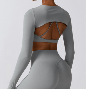 ชุดโยคะคุณภาพสูงสั่งทำพิเศษสำหรับผู้หญิง ชุดออกกำลังกายขายส่ง ชุดโยคะสำหรับผู้หญิง ราคาถูก - Product Image 5