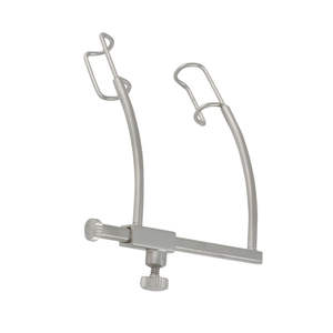 Espéculo Oftálmico Manual Profesional de 12 mm y 15 mm, Hoja Fenestrada de Alambre, Acero Inoxidable Alemán, Juego de Instrumentos Castroviejo - Product Image 2