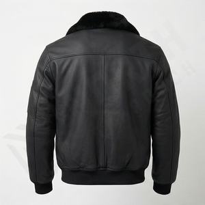 Veste de moto en cuir véritable pour homme de qualité supérieure, nouvelle arrivée, vestes de moto d'hiver, protections amovibles, personnalisables - Product Image 2