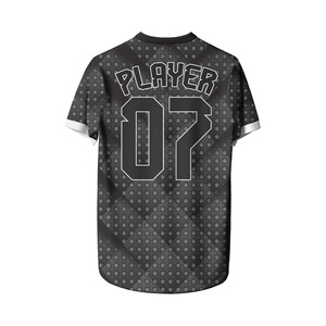 Camisetas de Fútbol Personalizadas para Hombre, Transpirables, Antibacterianas, de Media Manga, con Nombre y Números del Equipo Personalizados, 100% Poliéster - Product Image 6