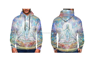 Sudadera con capucha de alta calidad para gimnasio, ropa deportiva para exteriores, sublimada, al por mayor - Product Image 6