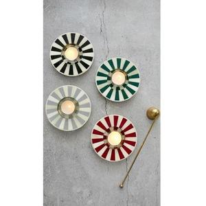 Artisan-Crafted Wood <b>Tea</b> <b>Light</b> Holder with Decorative Bone Inlay for Home Festive Dcor Hotel or Restaurant Use - Product Image 4