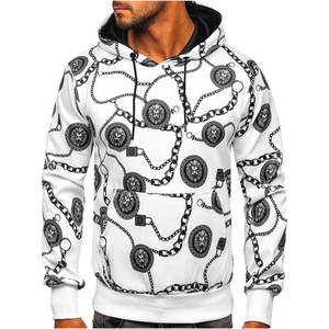 Nouveaux sweats à capuche décontractés d'hiver 2026 personnalisés avec impression par sublimation, respirants et à enfiler - Product Image 1