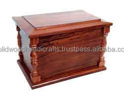 Urnas de cremación al por mayor de diseño de tendencia superior Diseño elegante Hecho de madera pura Estilo lujoso Calidad de alto estándar - Product Image 2
