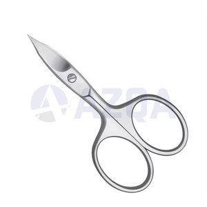 Tijeras para Uñas y Cutículas de Acero Inoxidable de Primera Calidad para Manicura de Precisión y Recorte de Cutículas - Product Image 4